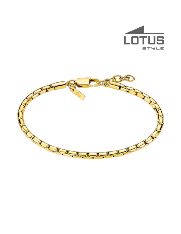 LOTUS STYLE MEN'S STAINLESS STEEL BRACELET